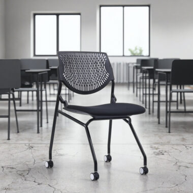Folding Office Chairs with Wheels for Conference Rooms